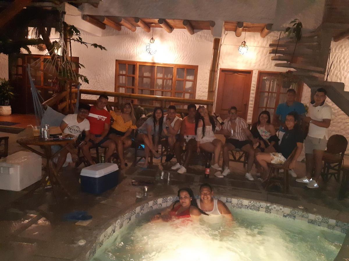 The Weekend Hostal Montañita エクステリア 写真